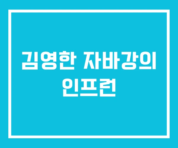 김영한 자바강의 인프런